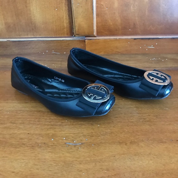 Faux leather flats - Picture 3 of 4